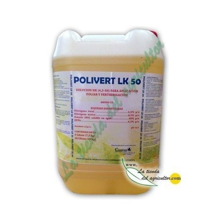 POLIVERT LK 50% (POTASSA) (10 Litros)